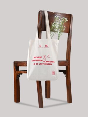 Because Emotional Baggage is So Last Season" - Tote Bag