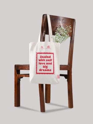 "Sealed with self love and big dreams" - Tote Bag